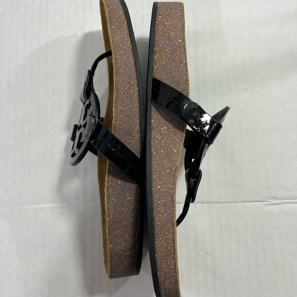 TORY BURCH PATENT LEATHER MILLER CLOUD SANDAL - Picture 11 of 16